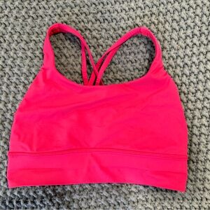 lululemon athletica longline energy bra size 8